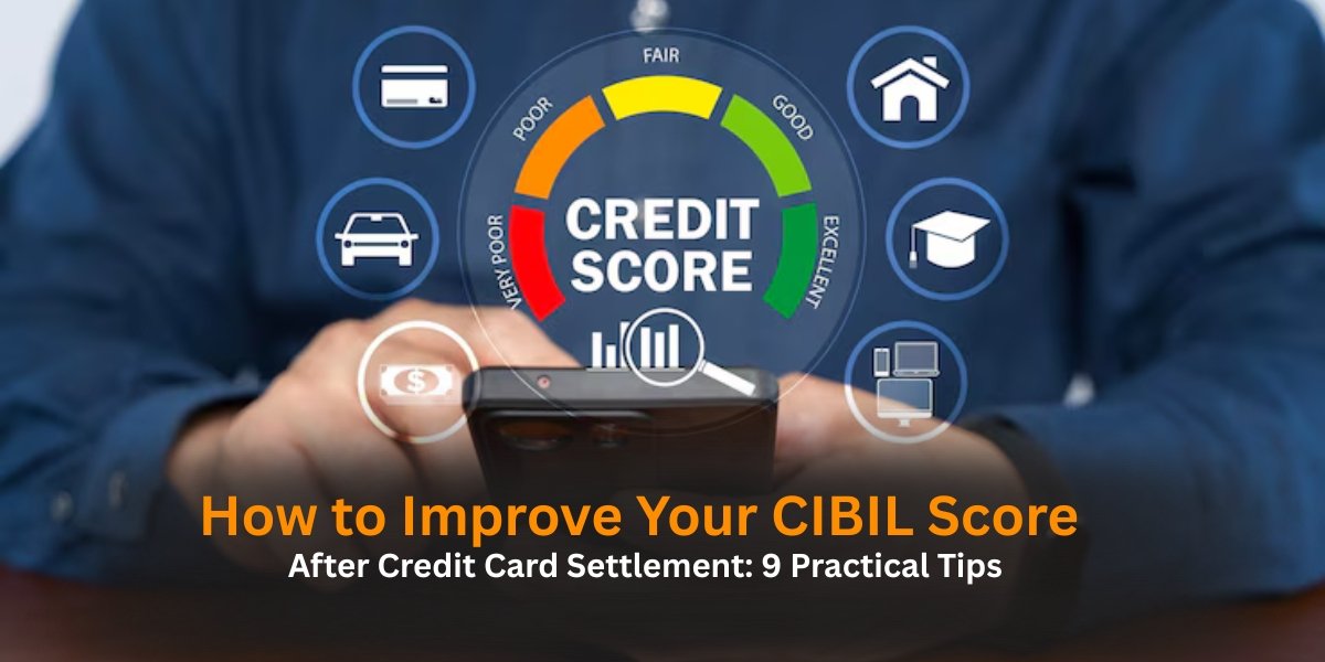 Steps to Improve CIBIL Score After Credit Card Settlement